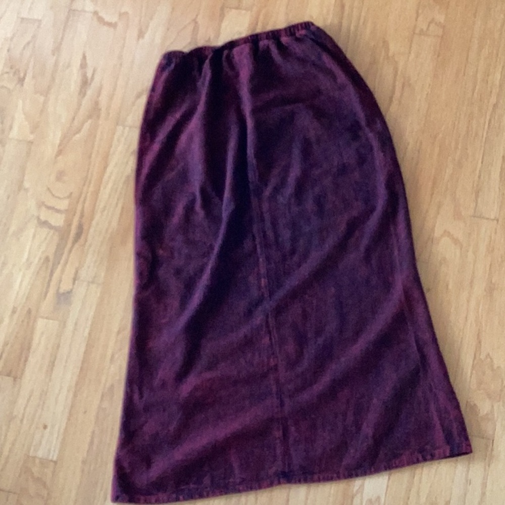 Burgundy Women's Dress Set - Picture 5 of 5